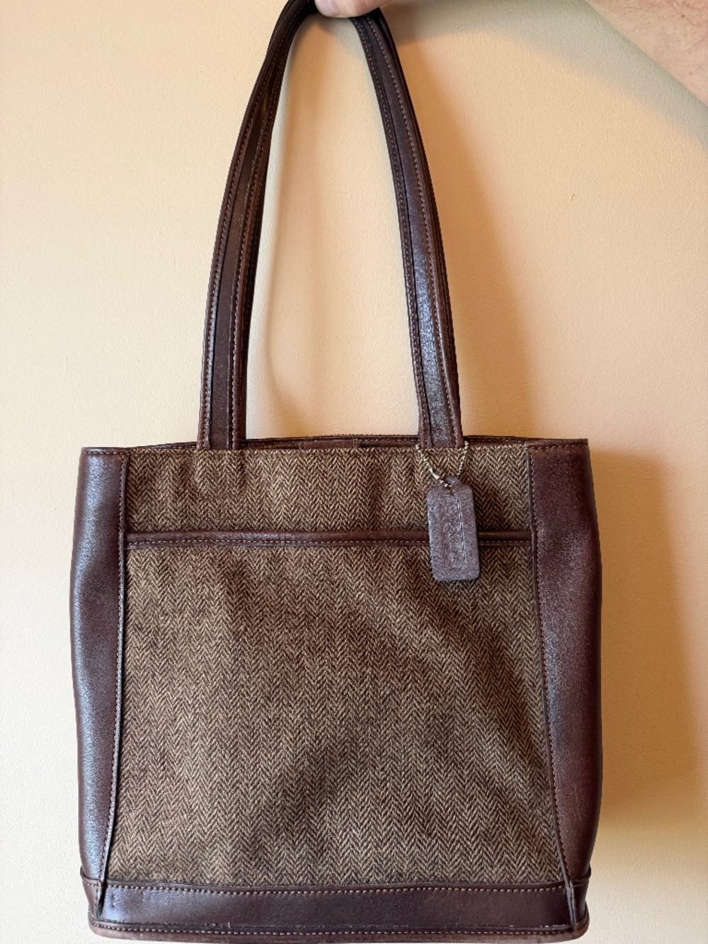 Coach Becker Tweed Tote ~ Vintage/Rare